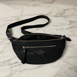 Kate Spade Black Nylon Chelsea Belt Bag